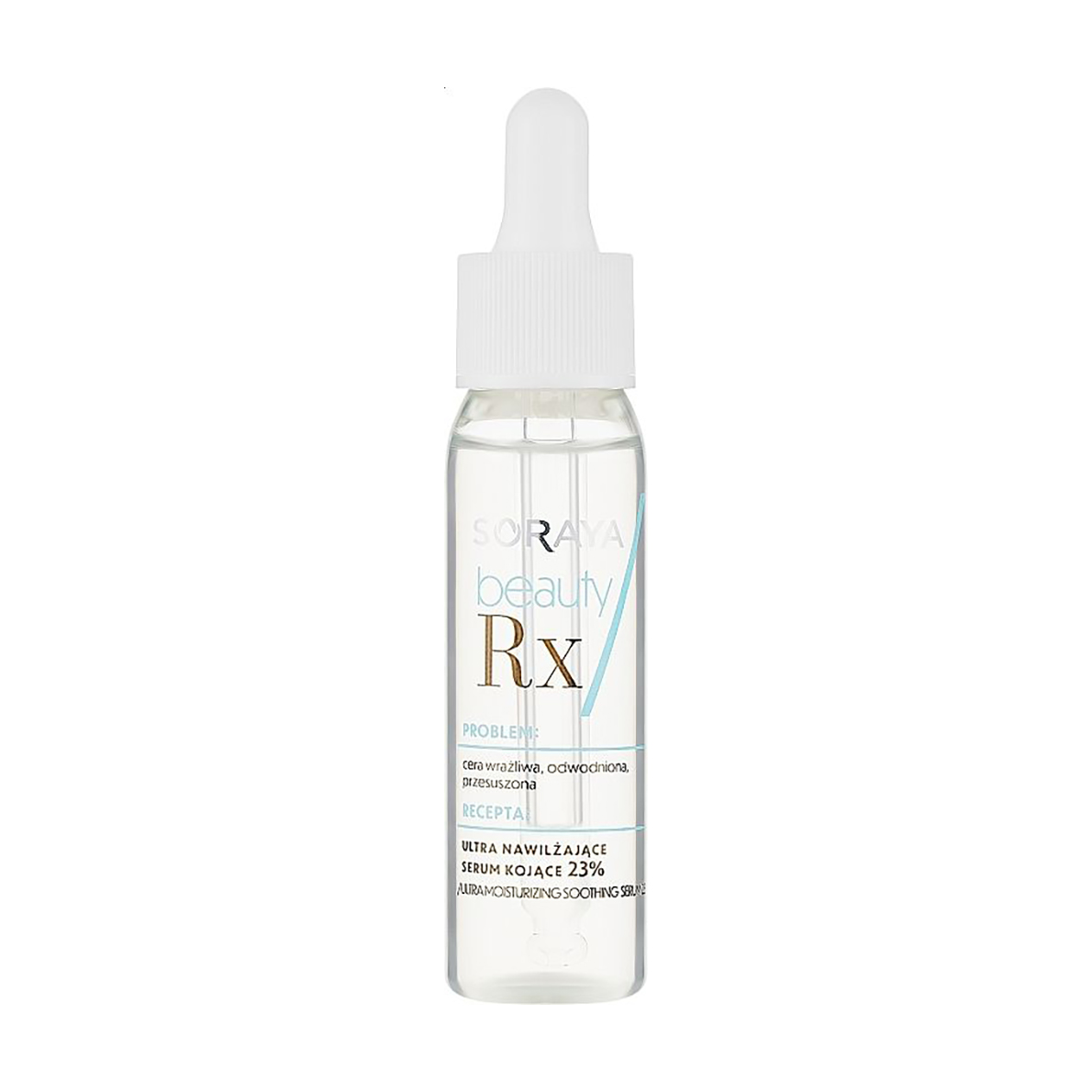 Ультразволожувальна заспокійлива сироватка для обличчя Soraya Beauty Rx Ultra Moisturizing Soothing Serum 23%, 30 мл